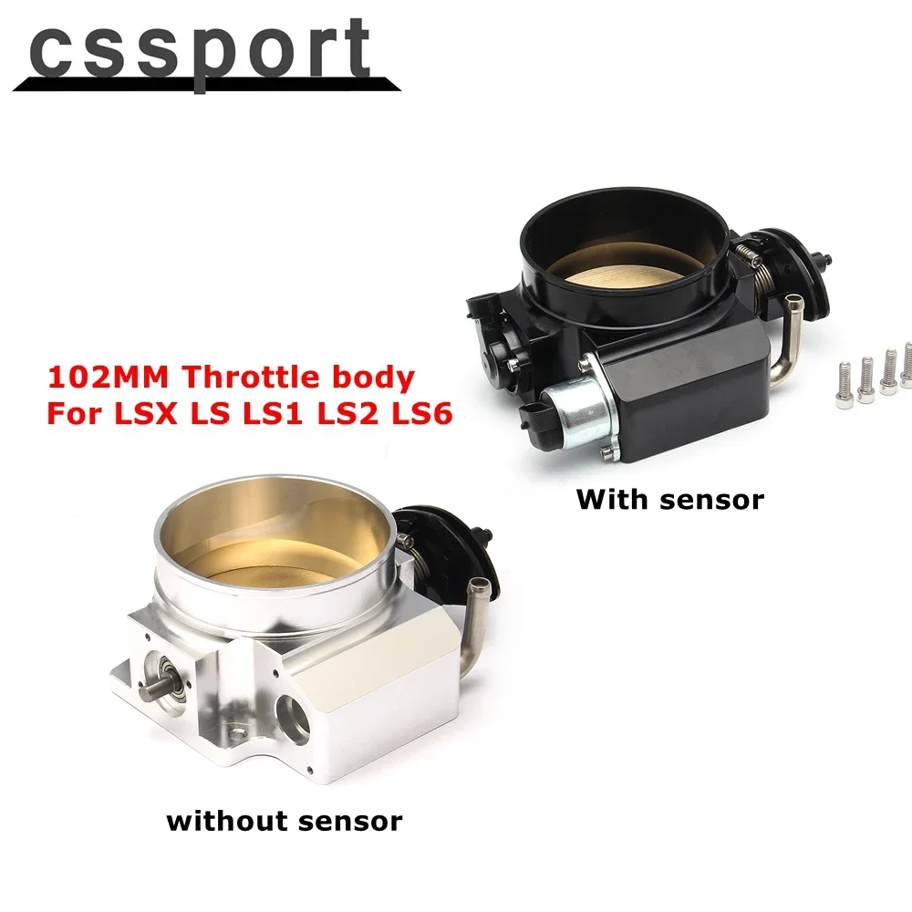 

102mm Throttle Body Intake Manifold Plate Assembly with Sensor Throttle Body For LS1 LS2 LS3 LS6 LSX Car Accessories