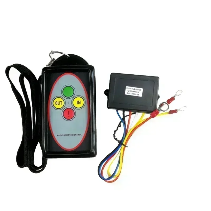 12V 24V Heavy Duty Wireless Winch Remote Control Handset for 4x4 ATV SUV Off Road Vehicle Repair Measuring Accessory