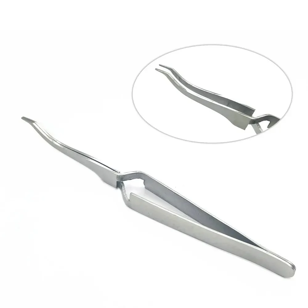 

1pc Dental Orthodontic Bracket Buccal Tube Tweezers Dental Surgical Instrument Dentist Tools