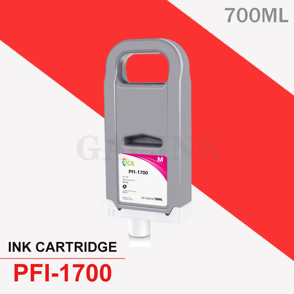 PFI1700 PFI-1700 Ink Cartridge 100% Compatible for Canon Pro 2000 4000 4000s 6000 6000s pro 2100 4100 6100 With Pigment Ink