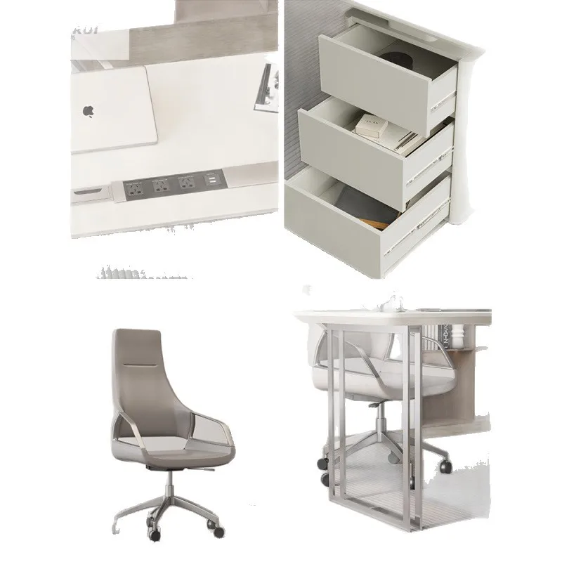 

Креативная современная простая живопись, домашний компьютер, медицинский светильник для красоты, роскошный стол для салона красоты