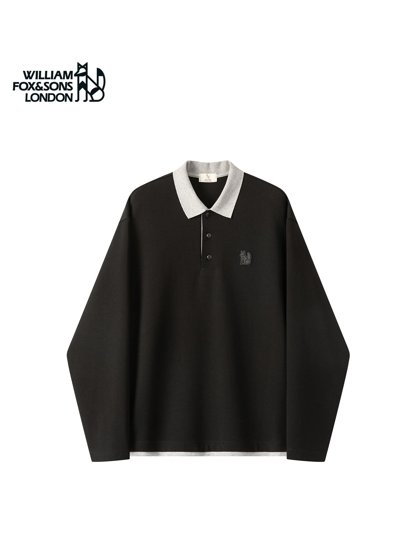 Camiseta Leve de Camada de Ar com Gola  e Caimento Solto, Estampa de Raposa, Amigável à Pele, Tecido Pesado, Roupa Casual...
