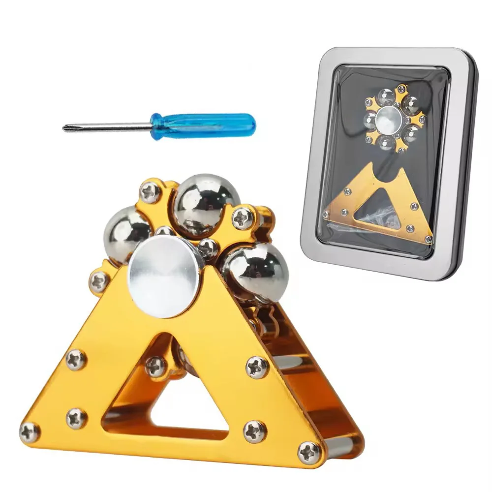 المعادن تململ سبينر الإبداعية طاحونة دُولابٌ دَوّار الإجهاد المخلص تململ الإجهاد القلق لعبة تخفيف الضغط #3