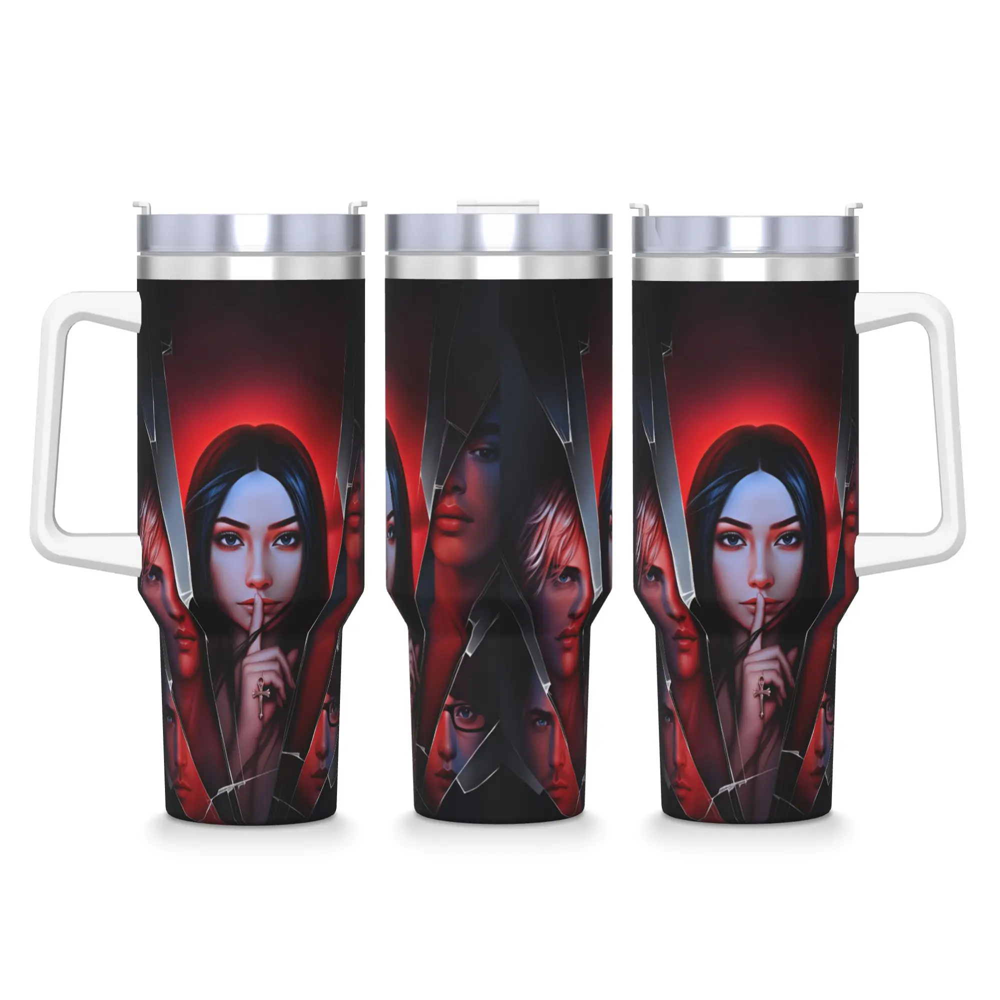 Stainless Steel Tumbler Game Romance Clubs Coffee Mug  Keep Heat Cold and Hot Car Mugs Travelist Graphic Water Bottle