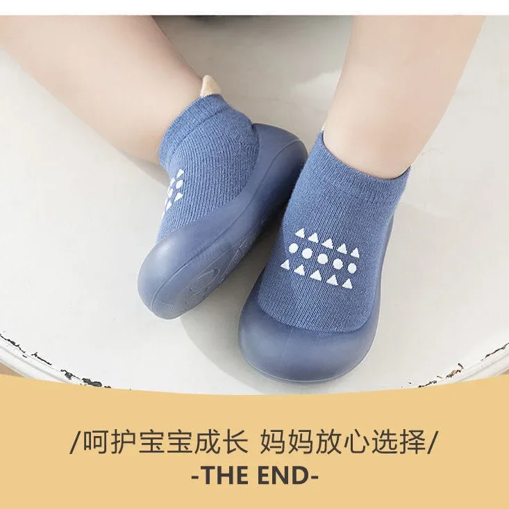 Summer New Combed Cotton Anti slip and Breathable Children\'s Soft Sole Shoes Baby Walking Shoes Mesh Faced Baby Floor Socks