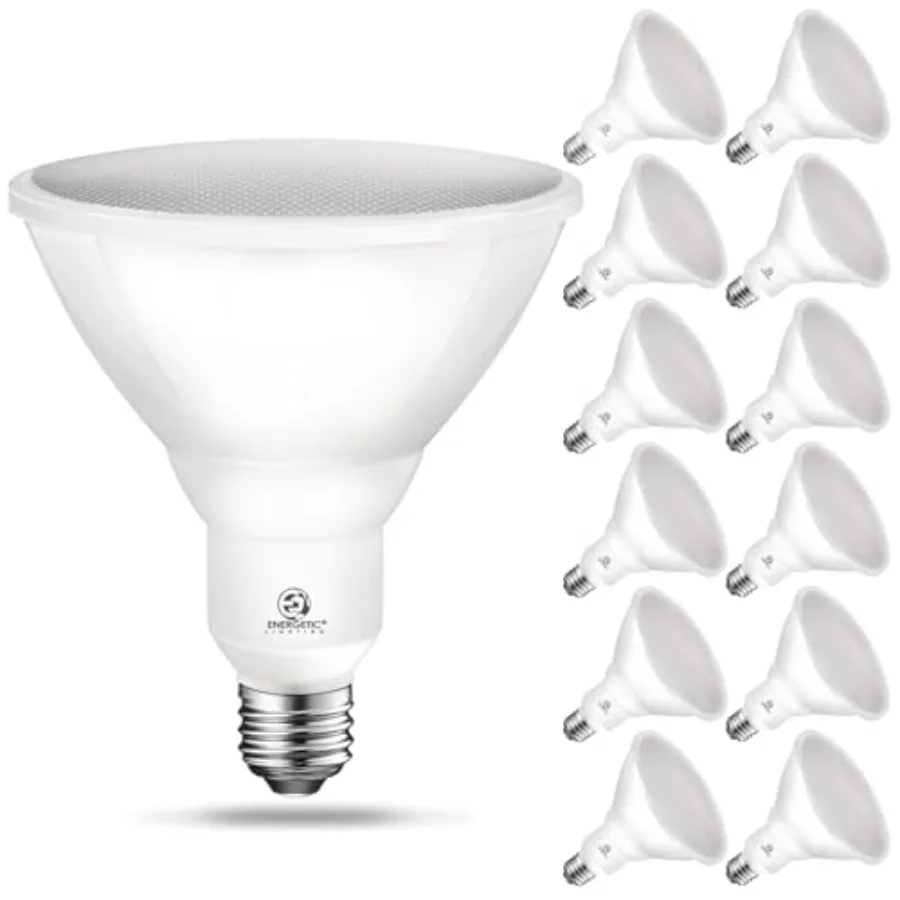 Energetic LED PAR38 Outdoor Flood Light Bulb Home Residential Patio Driveway Light, PAR38 LED Bulb, Dimmable, 100W Equivalent 1