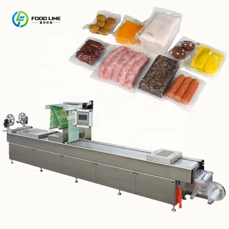 Automatic Cheese Thermoforming Packing Machine Ricotta Gouda Mozzarella Sealer Commercial Sale Support Custom
