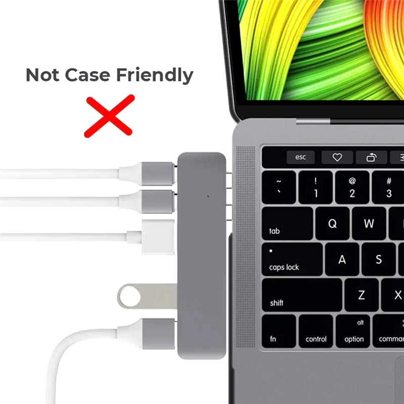 고품질 듀얼 타입 C 확장 어댑터 USB-C 썬더볼트  - Home Office Uk 리뷰 및 가격