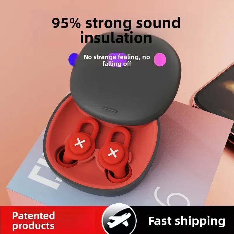 Noise-Reducing Earplugs for Students – Sleep, Study, Snore & Noise Blocking, Soundproof Ear Canal Plugs for Quiet