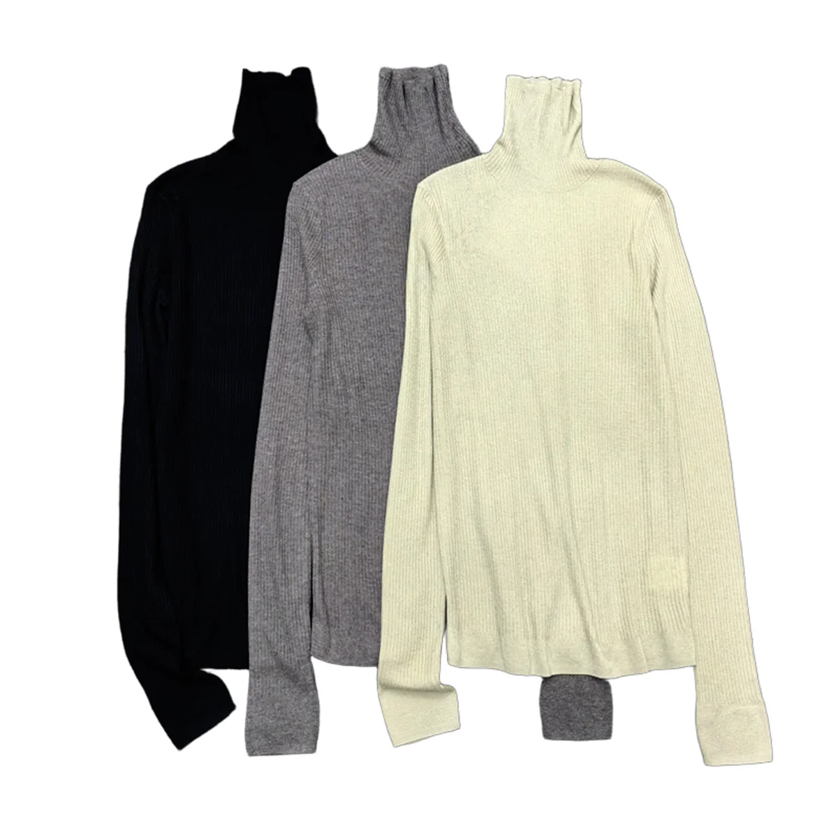 

Jenny&Dave Nordic Minimalist Wool Warm Soft Knitted Sweater Women Pullover Tops Turtleneck Women's Sweater Knitwear Woman Clothi