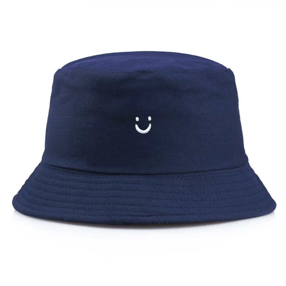 New Embroidered Fisherman Hat Women\'s Cute Sunscreen Bowl Hat Men\'s Outdoor Sunshade Hat