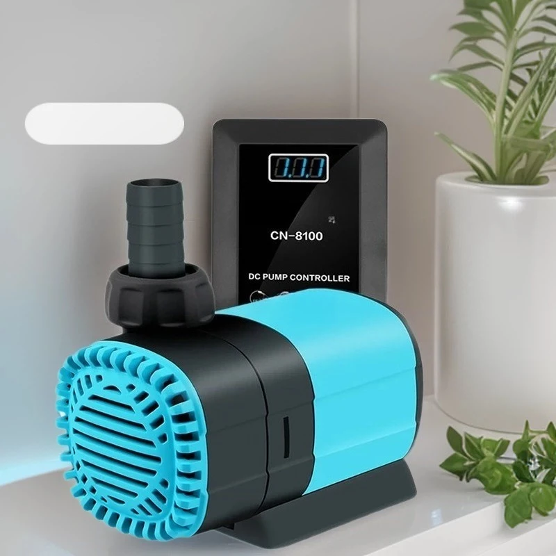 Frequency Conversion Water Pump Low Pressure Ultra-quiet DC Low Pressure Submersible Pump Bottom Suction Fish Manure Pump