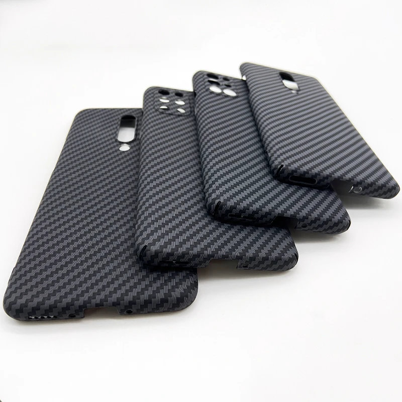 For OnePlus 11 10 9 8 7 Pro ACE 9R 9RT 10Pro 9Pro 8Pro 8T 7Pro Carbon Fiber Texture Phone Protective Cover Ultra Thin Hard Case