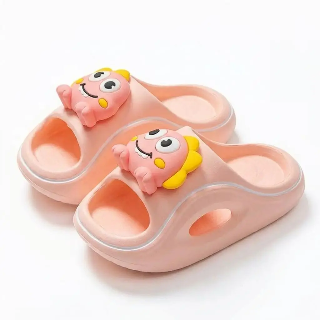 

New Summer Kids Outdoor Beach Shoes Bathroom Casual Shoes Children EVA Soft Sole Clogs Slippers Boys Girls Dinosaur Slippers