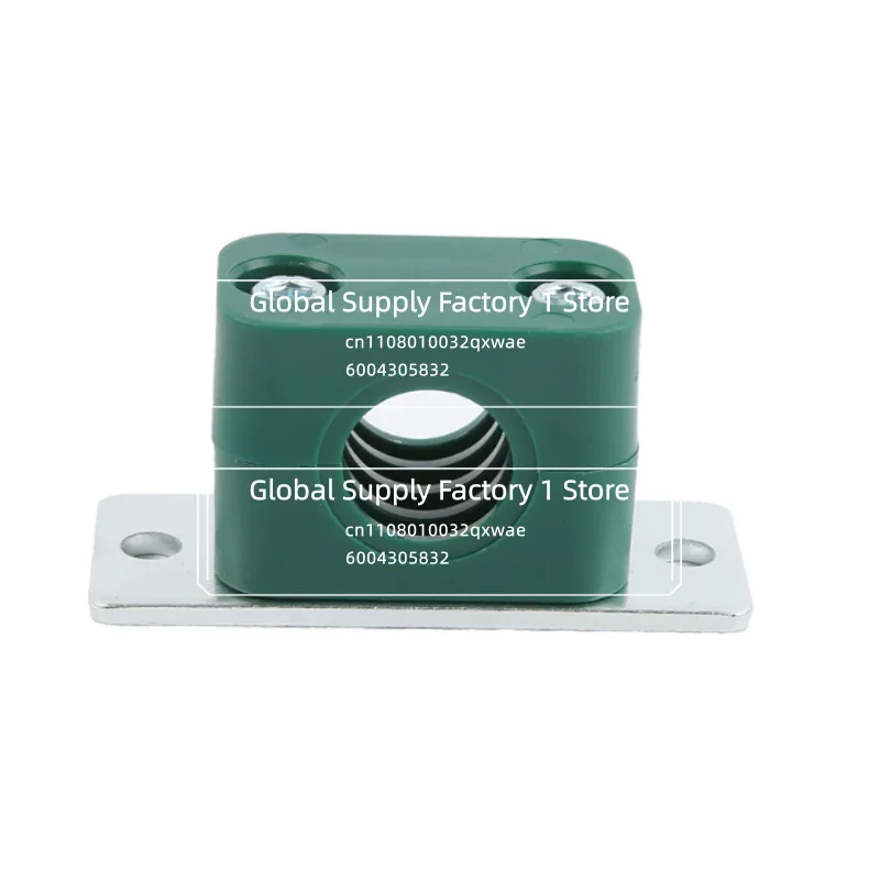 5PCS Pipe Clamp Assortment 6 8 10 12 14 15 16 17 18 20 22 25 28 30 32 35mm Plastic Tube Clips Bolted Pipe Fastener Kit