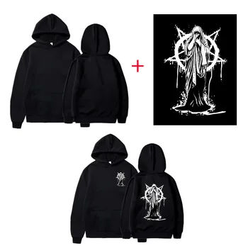 DIY Custom Your Brand LOGO  Men Women Casual Hoodie  Top Solid Color Pullover Street Personality Sweatshirt Custom Gifts 2