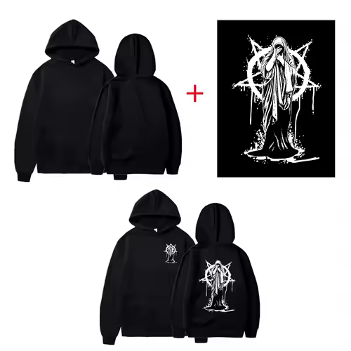 DIY Custom Your Brand LOGO  Men Women Casual Hoodie  Top Solid Color Pullover Street Personality Sweatshirt Custom Gifts - Image 2