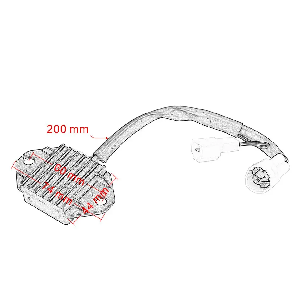 Stator Coil & Regulator Rectifier For Yamaha WR450F 2007 - 2011 2008 2009 2010 / WR 450 F / WR 450F