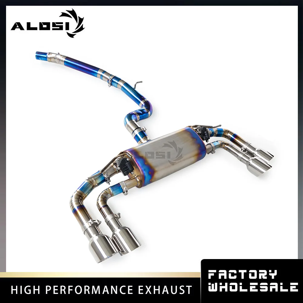 Intelligent Valve cat Back Exhaust For Volkswagen Gor 7R 7.5R 2.0T 2014-2020 High Performance Exhaust Modification