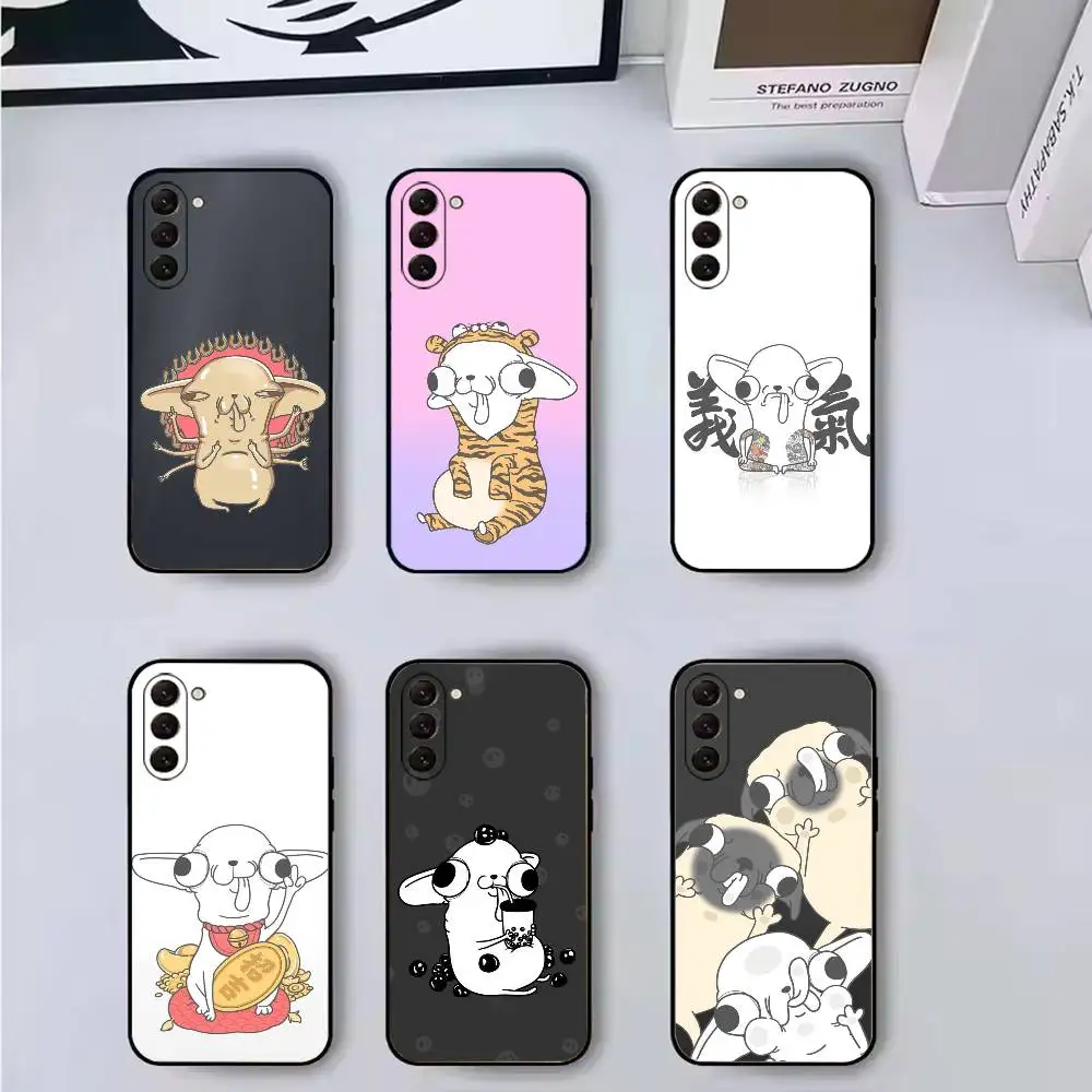 

Funny Cartoon C-Chihuahua Cute Phone Case For Samsung Galaxy A73,A72,A71,A70,A53,A52,A51,Others Soft Black Cover
