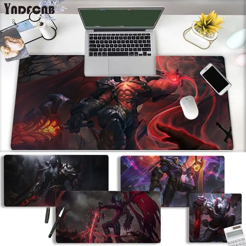 LOL Aatrox Mousepad New Rubber Mouse Durable Desktop Mousepad Size for Game Keyboard Pad for Gamer