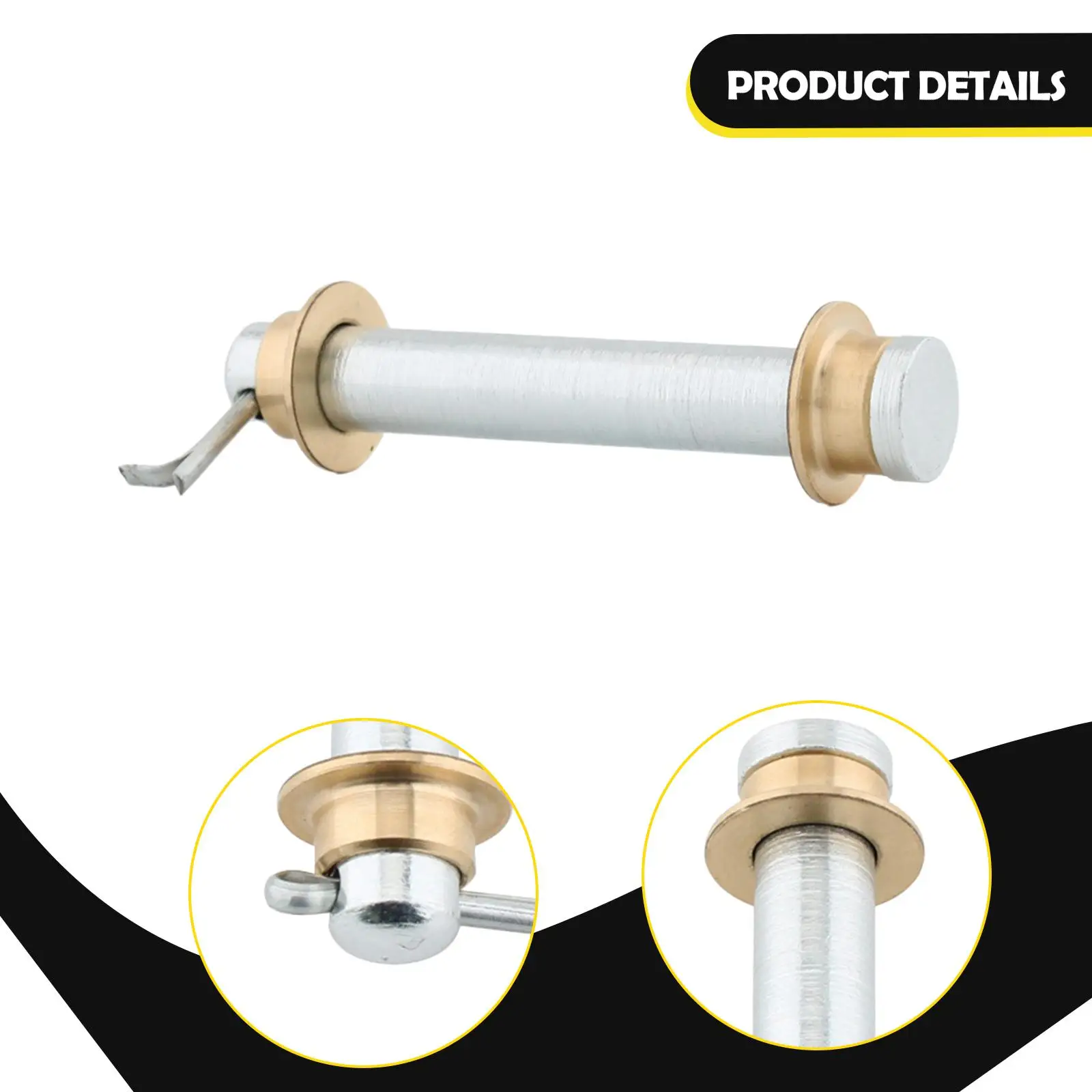 

Stable Iron Motorcycle Foot Support Screw Bolt Strong Side Stand Replacement Stud Pin for Harley Davidson 1989-2026