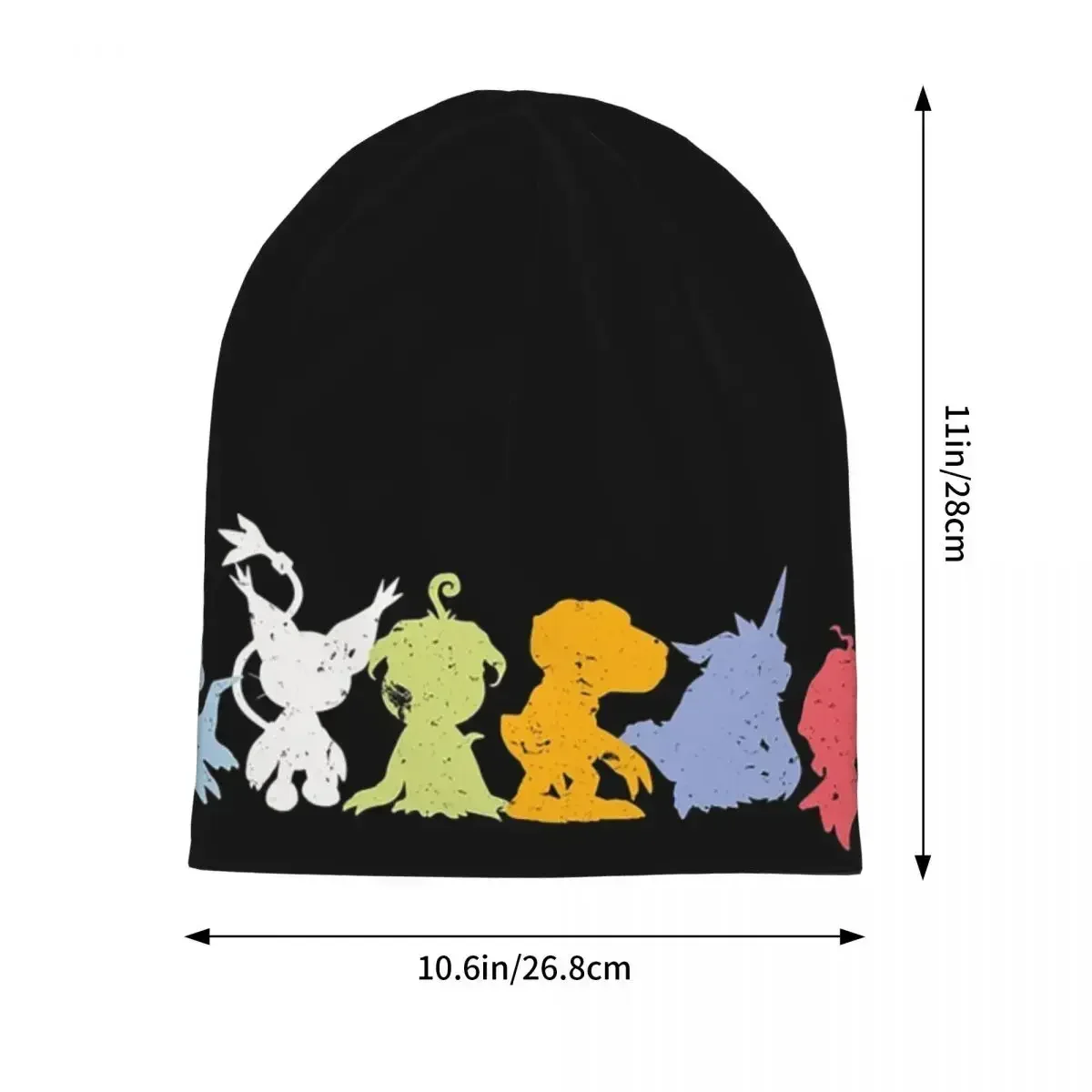 Rookies Lineup Digimon Agumon Matt Gabumon Sora Anime Men Women Adult Beanies Caps Knitted Bonnet Hat Warm Outdoor Skullies Hats