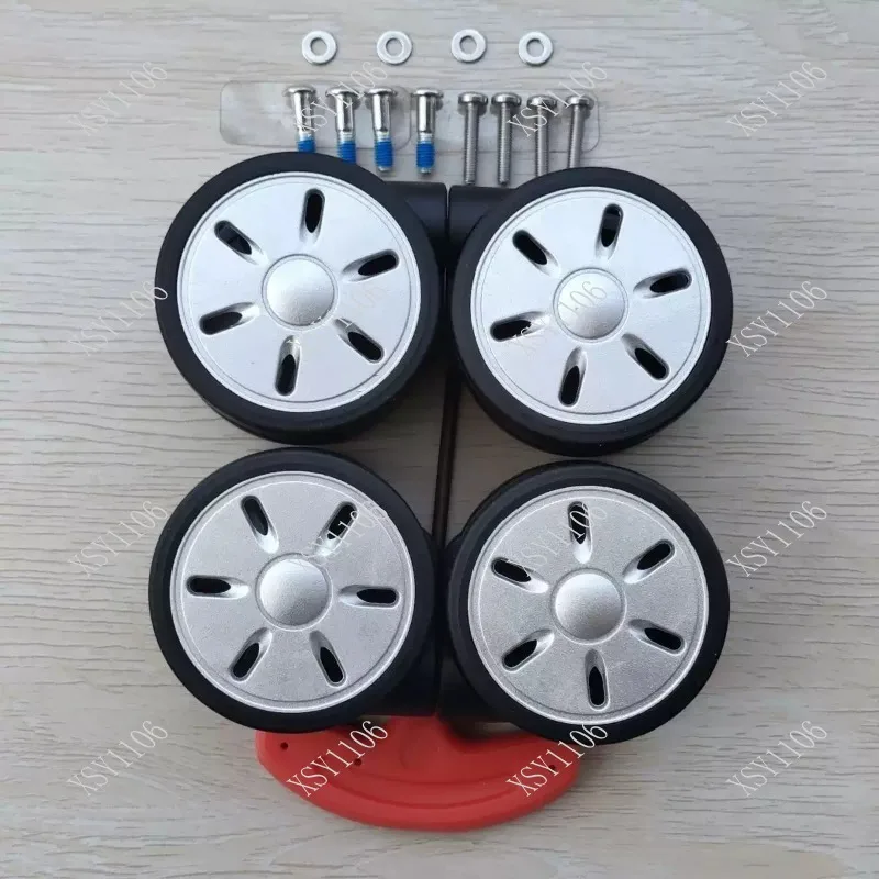 Universal Caster Wheels Easy Fix Casters for Travel Suitcase Luggage Repair Replacement Parts - Durable Travel Gear