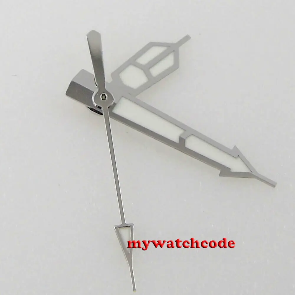 Siêu Dạ Quang Bạc Viền Đồng Hồ Trắng Tay Phù Hợp Với SKX 4R35 NH35 NH36 Phong Trào 2824