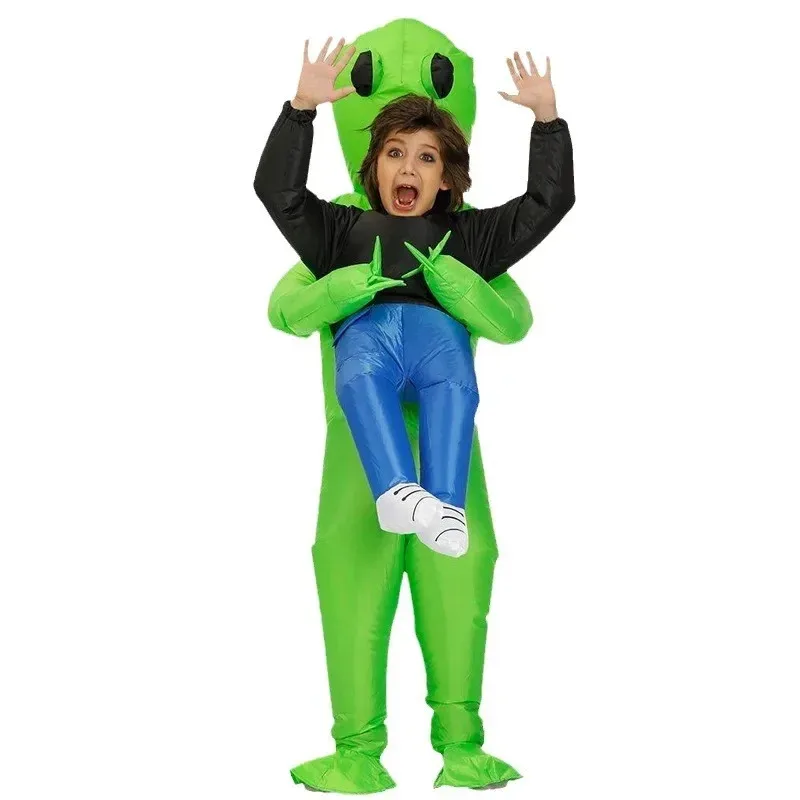dd12Inflatable Costume Blow up Pick Me Up Alien Abduction Inflatable Halloween Costumes for Adults