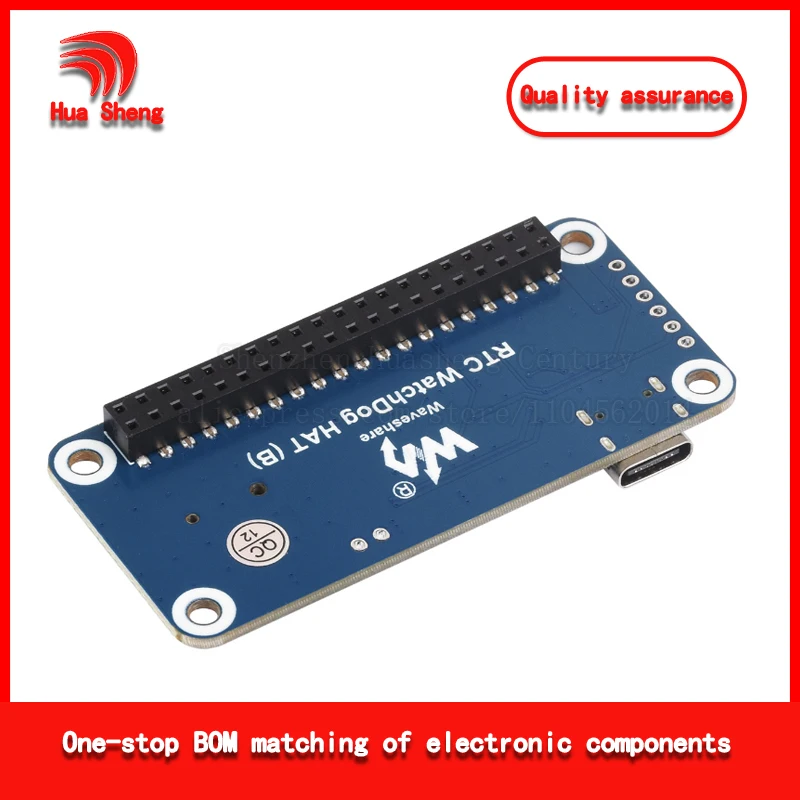 Raspberry Pi Rtc Watchdog Expansion Board B Type with High-Precision Ds3231Sn Clock Chip on Board