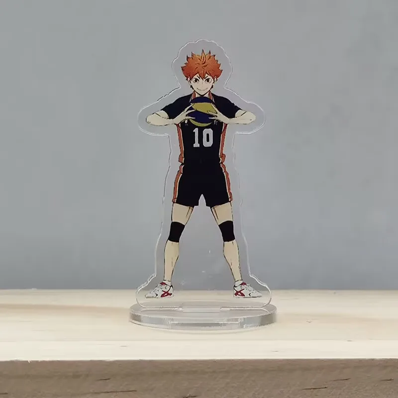 「ハイキュー!!」 アニメグッズ アクリル製大型スタンディ 「日向翔陽」 2Dシャドウマウンテン デスクトップデコレーション ギフト スタンドサイン