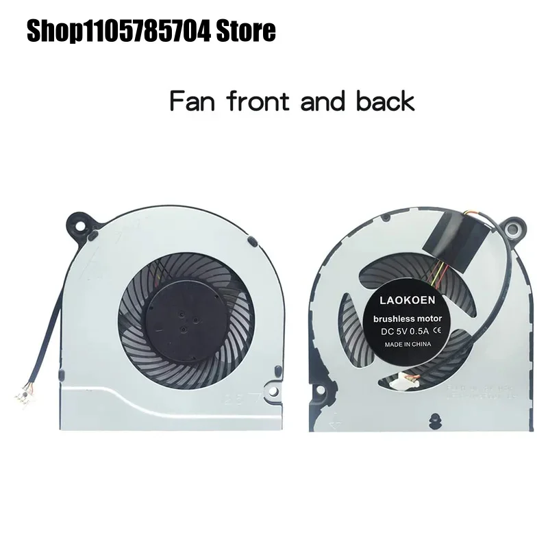 Replacement Cooling Fan for Acer A315-53 A315-55G A515-51 A515-51G A515-52 A515-53 A517-51 A314-31 A315-21 A315-31 series Laptop