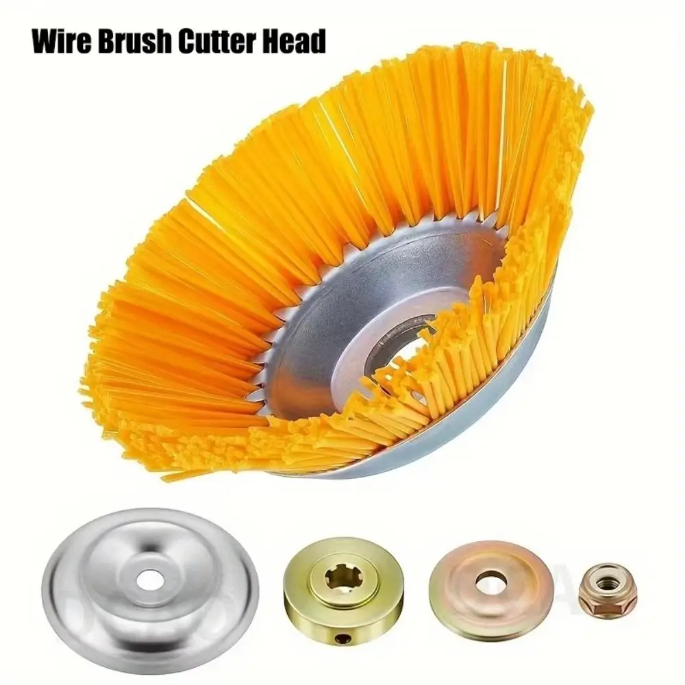 

8 Inch Universal String Trimmer Blade Steel Easy Install Replacement Unbreakable Wired Trimmer Blade Durable