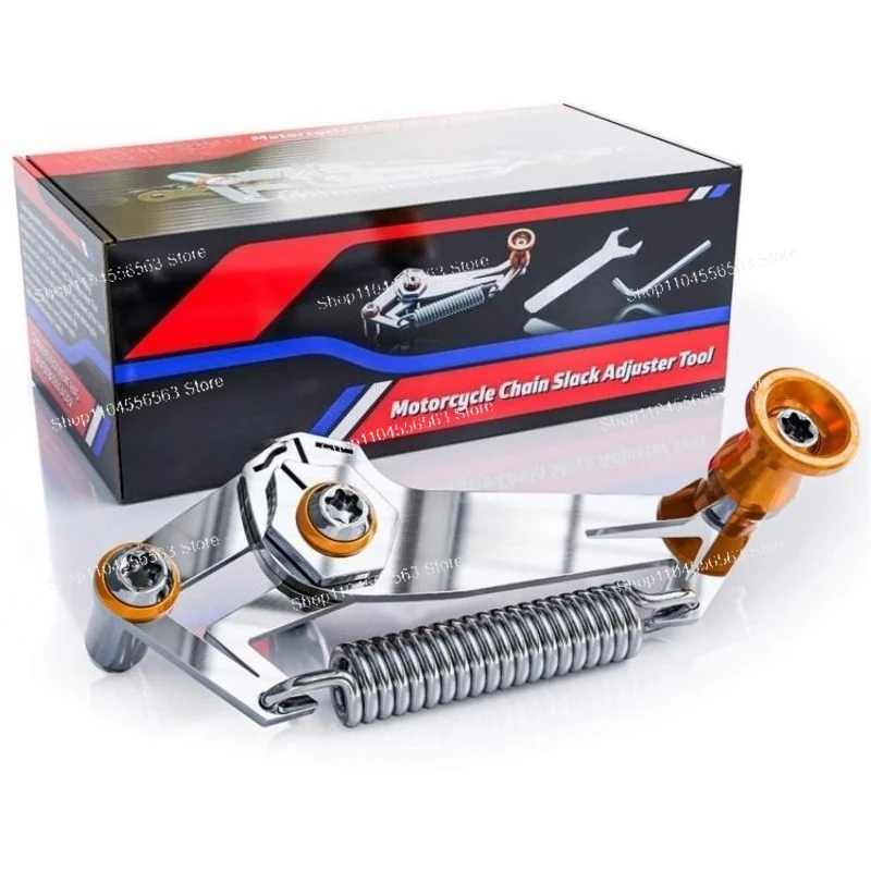 Universal Motorcycle Chain Tensioner Chain Slack Adjuster Maintenance Tool