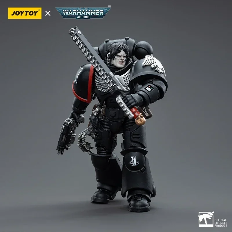 [EN STOCK] JOYTOY genuino Warhammer 40K1/18 Raven Guard Arbiter cuatro Anime modelo militar colección regalo figura juguete de dibujos animados