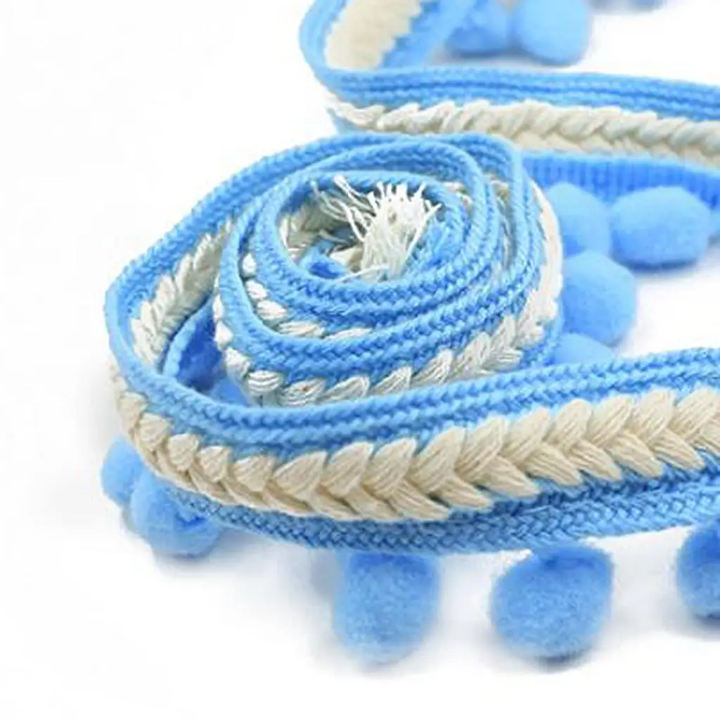 to Choose Ball Fringe Garland Ribbon Sewing Tassel Band Braid Embellishments Decoration Accessory