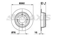 AE0129 for rear brake disc mirror flat CEED PRO CEED SPORTAGE I30 1.4/1.4CVVT/1.4CVVT/1.6CVVT/1.6CRDI/2.0C/1.6CRDI/2.0C