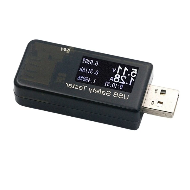 USB Current Voltage Meter USB Security Tester Capacitance And Power Testing Mobile Phone Charger Safety Monitor