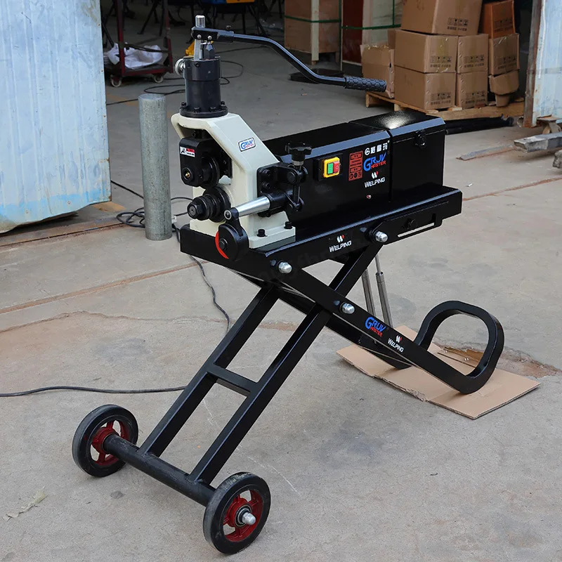 RG-5A Electric Hydraulic Roll Grooving Machine DN25-DN300 1-12 Inch Fire Pipe
