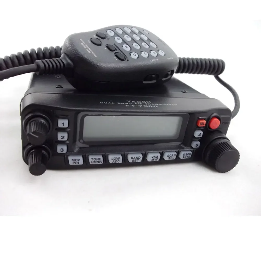 YAESU FT-7900R 50 واط عالية الطاقة المزدوج الفرقة FM جهاز الإرسال والاستقبال 2 متر 70cmMobile راديو الهواة