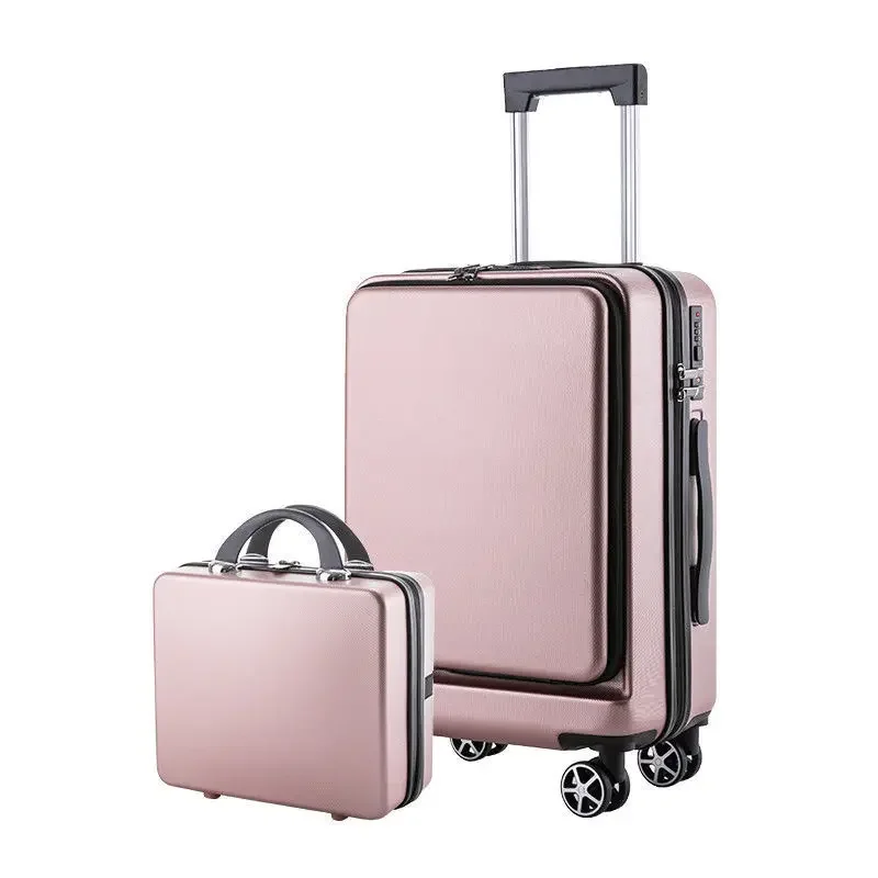 Mala de viagem sobre rodas, Mulheres Trolley Bagagem Set, Cabin Rolling Bagagem Bag, 20 "Carry on Suitcase, 24", Novo