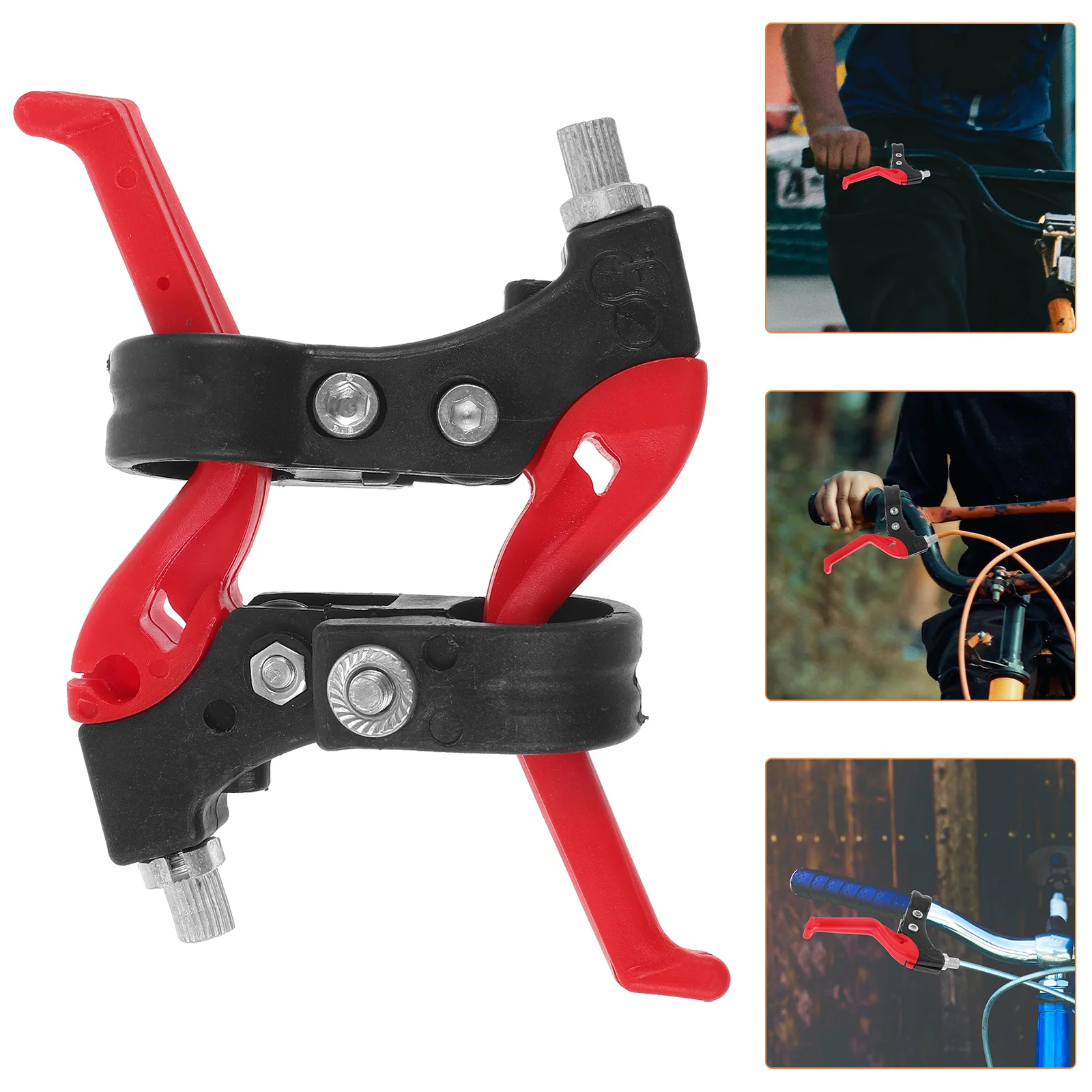 

1Pair Bicycle Brake Lever Plastic Handlebar Replacement Kids Bike Brake Lever Accessories for Mini Cycling Brakes