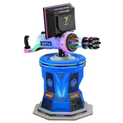 Commercial New Style Electric Kids Coin Operated Vr Simulator Gun Shooting Arcade Game Machine