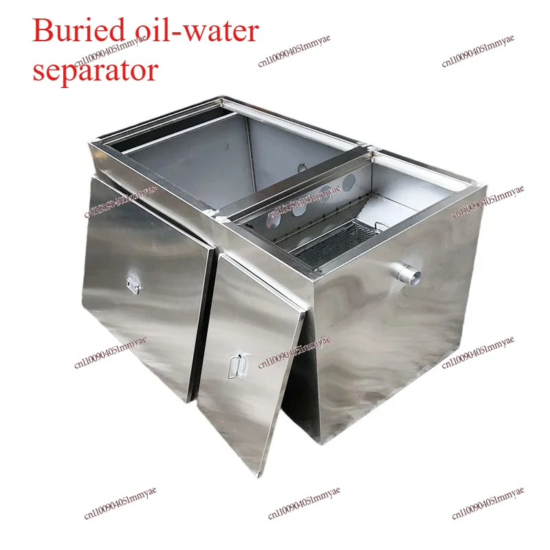 Buried Stainless Oil Water Separator Kitchen Sewage Filtration Sedimentation Device