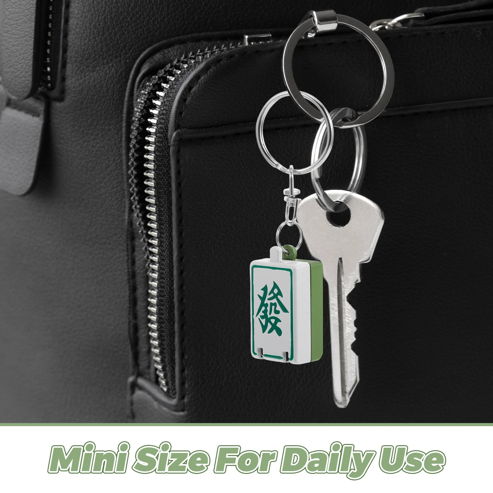 Mini Mahjong Folding Nail Clippers Portable Travel Pocket Keychain Nail Trimmer Cute Mahjong Tile Pendant Key Chain Pendant