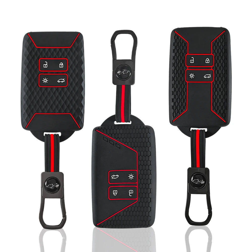 Funda de Silicona para Llave de Coche Renault Captur, Koleos, Kadjar, Arkana, Megane, Dacia Duster, Sandero, Stepway, Estilo 2026