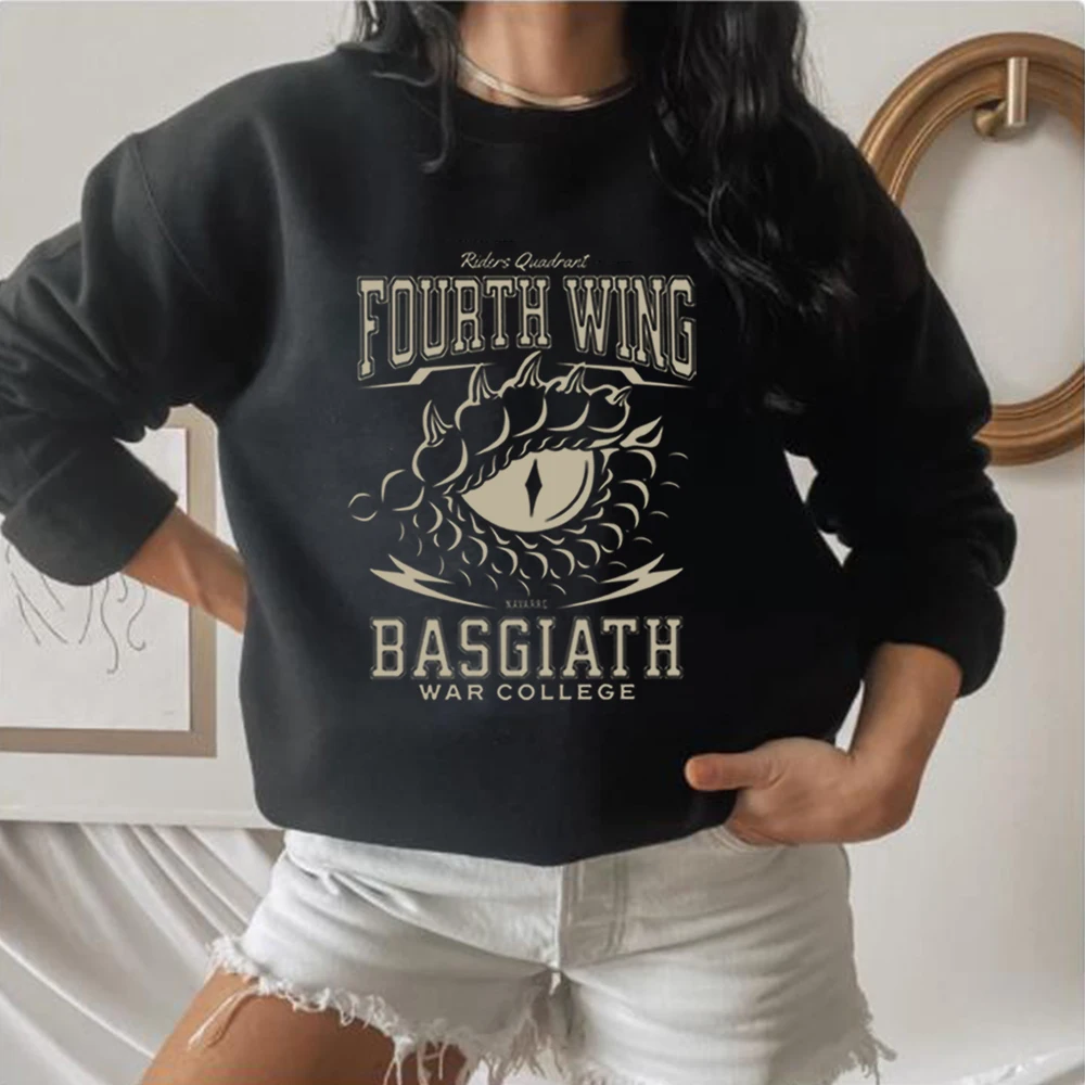 Vierde Vleugel Trui Ruiters Kwadrant Sweath Basgiath War College Hoodie Boek Liefhebbers Shit Cadeau Voor Beste Vrienden Unisex Tops