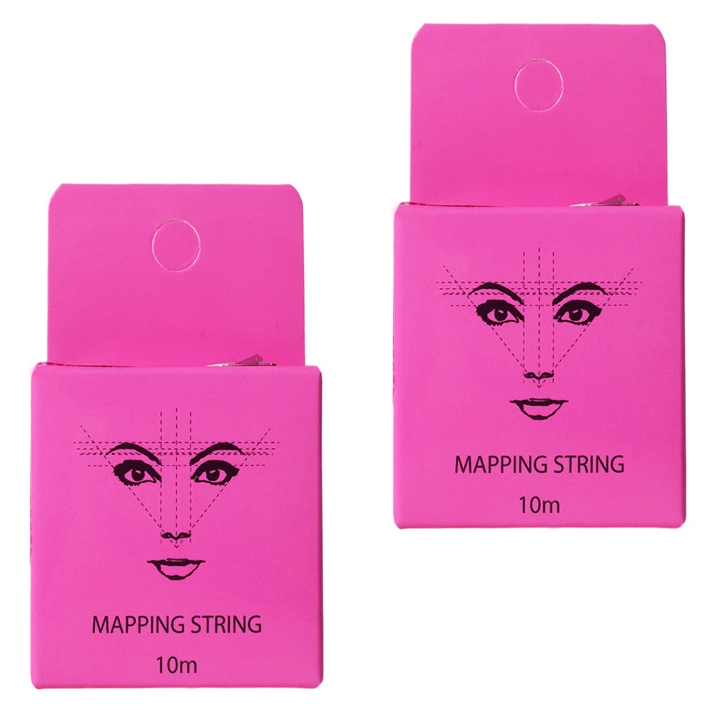 أداة مكياج مسطرة الحواجب الموثوقة للرسم والشم الدقيق، سهلة الاستخدام والحمل، مسطرة حواجب بتصميم جميل #2