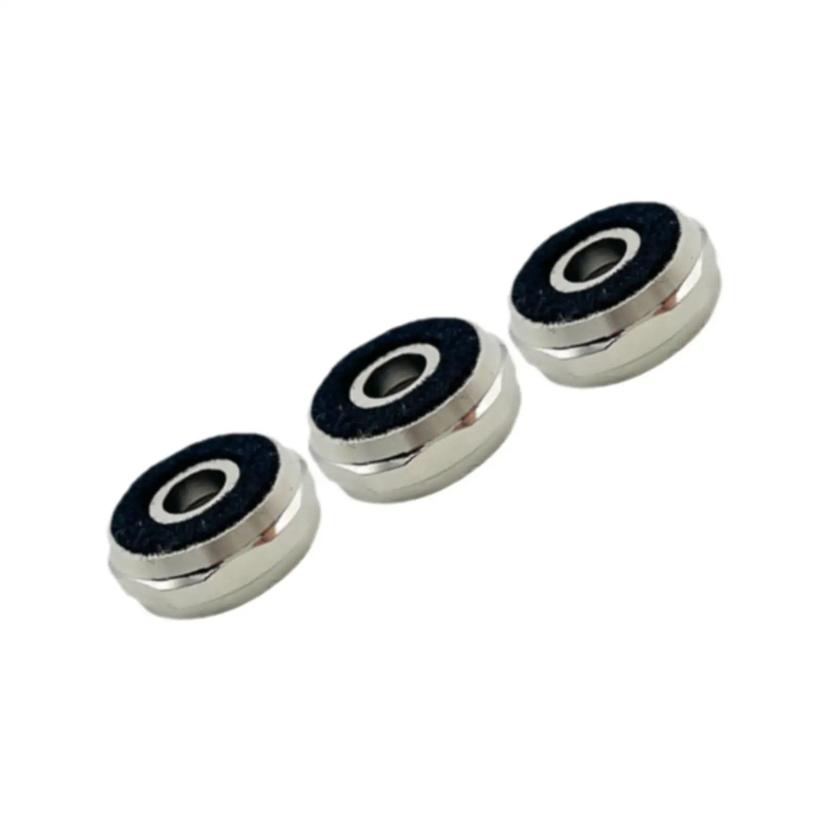 

3x Trumpet Finger Buttons Upper Valve Covers Professional BB Trumpet Repair Parts for Instruments Supplies Pocket Trumpets